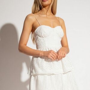 Self Portrait Lace Midi Dress